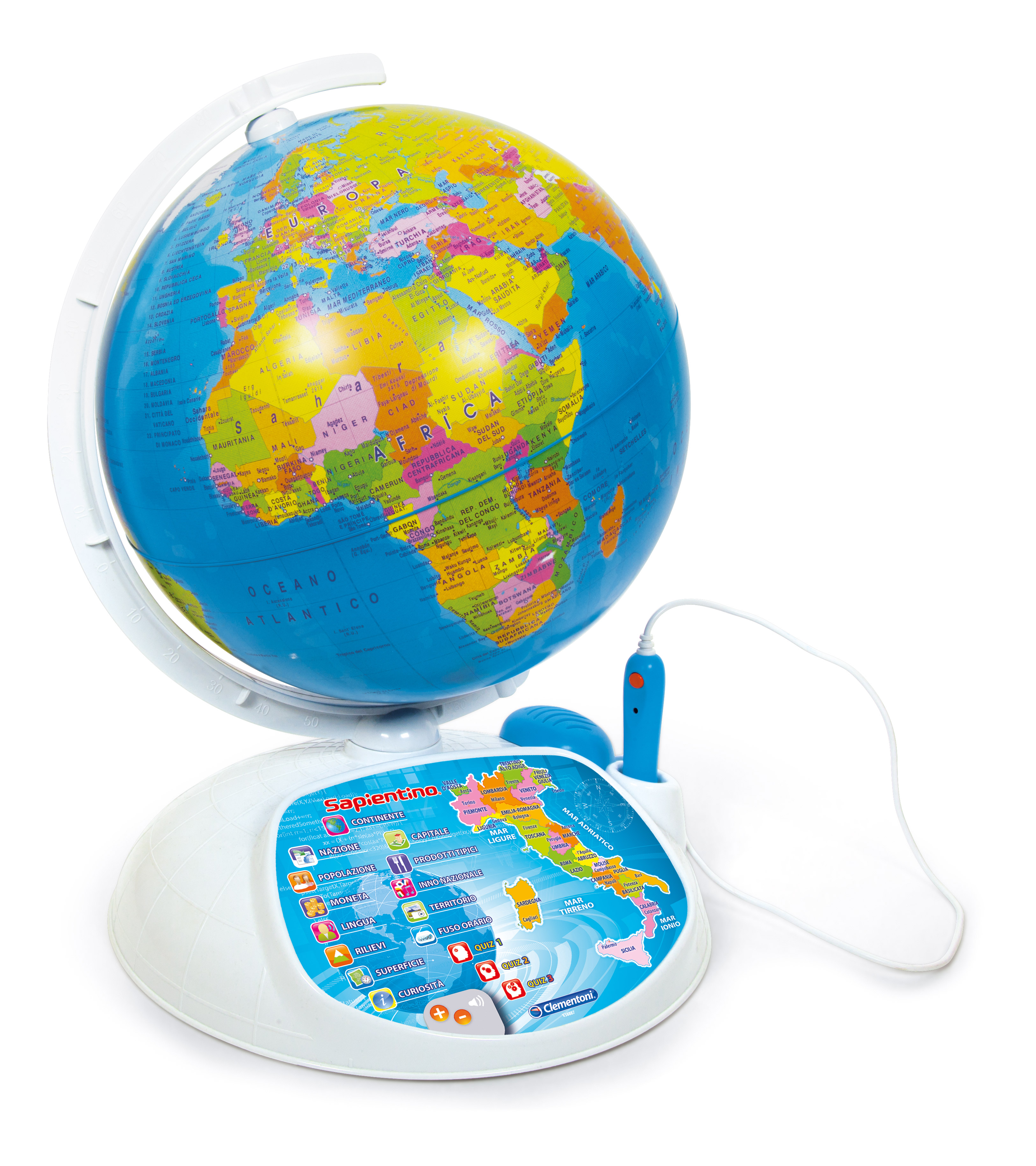 Interactive Globe - Cod 61302 – Helpdesk Clementoni