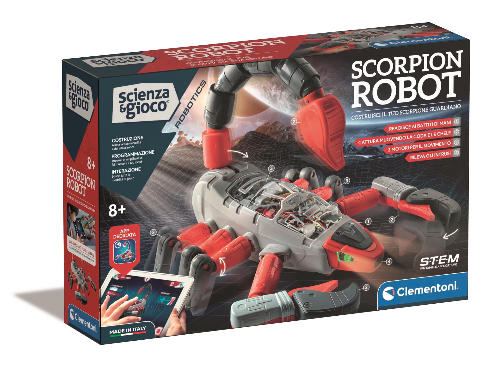 Scienza & Gioco - Scorpion Bot - 19242 – Helpdesk Clementoni