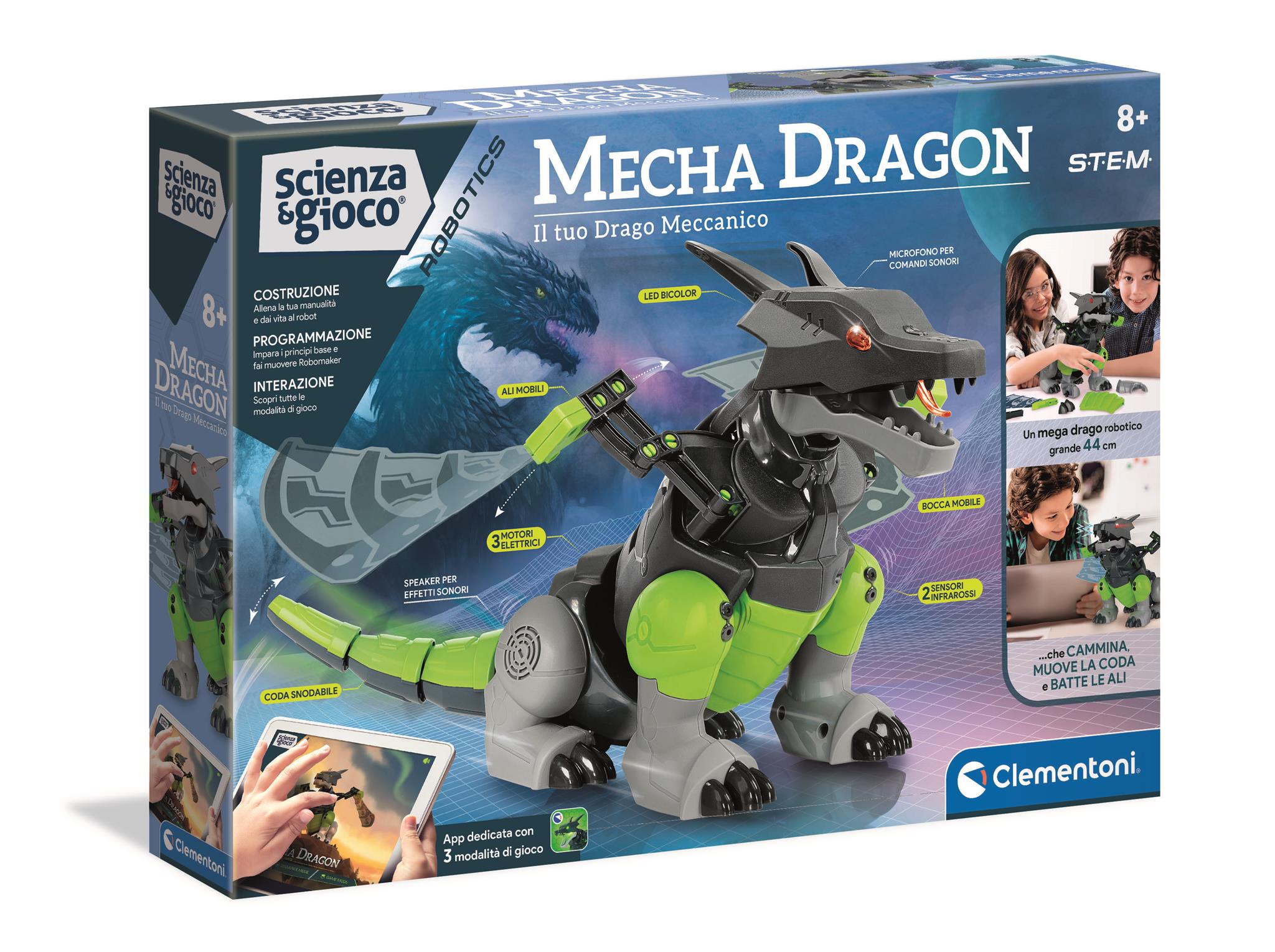 Scienza & Gioco - Mecha Dragon - 19170 – Helpdesk Clementoni